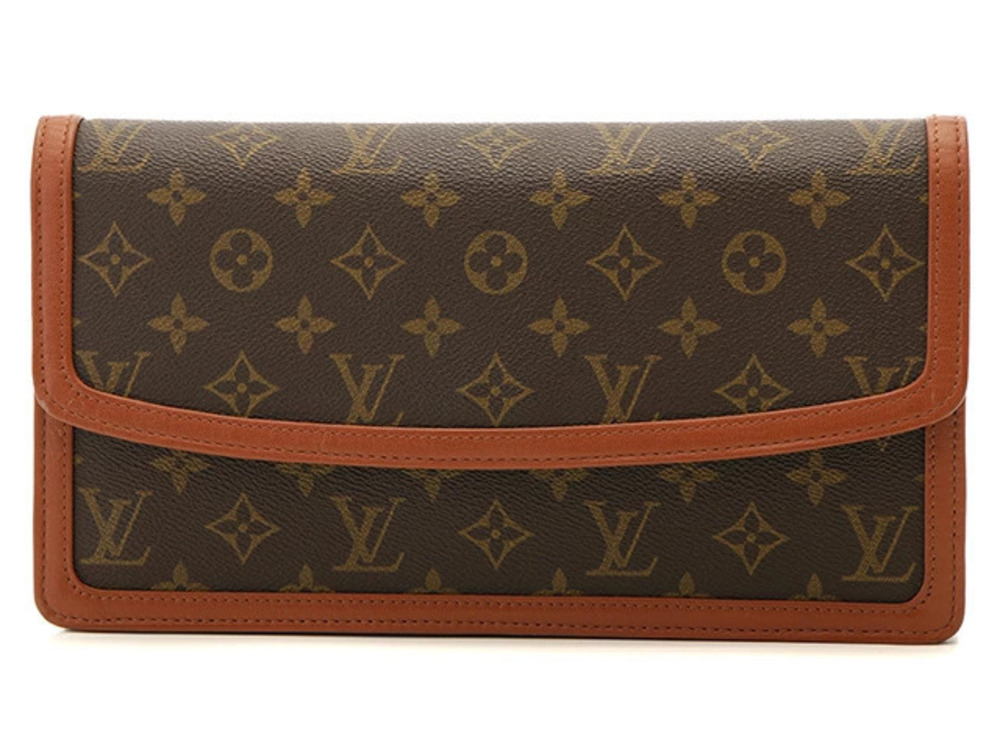 LOUIS VUITTON Clutch Bag Pochette Dam Monogram
